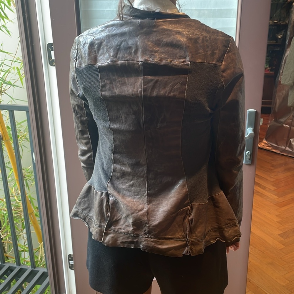 Transit leather jacket - Picture 3 of 5